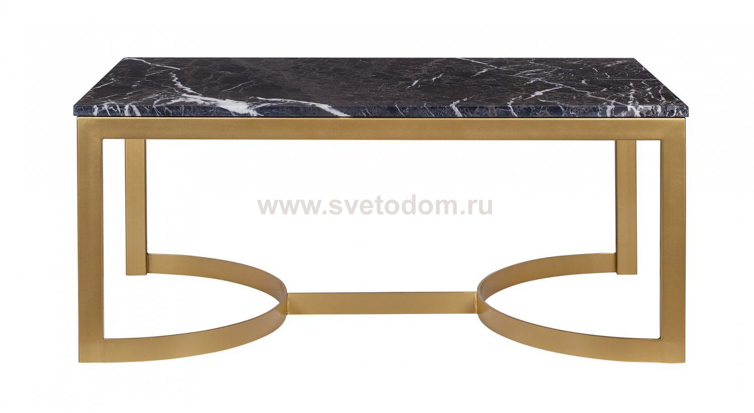 Журнальный столик Aron Marble-Gd MAK interior 7LV-047GD Золотой