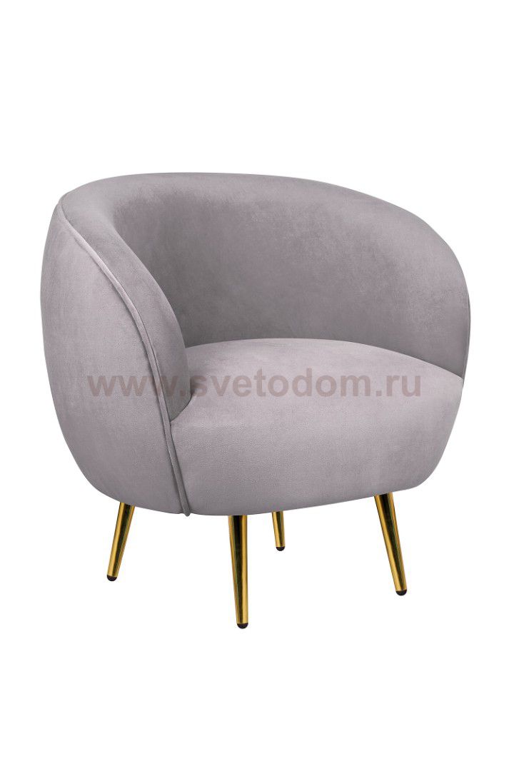 Кресло Benee Grey MAK interior 7LV1301-G Серый
