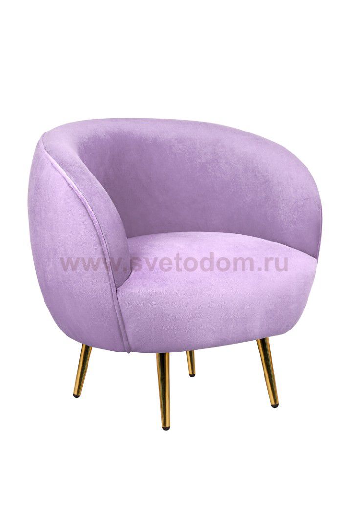 Кресло Benee Purple MAK interior 7LV1301-V Фиолетовый