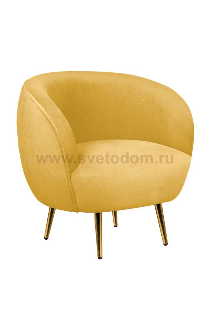 Кресло Benee Yellow MAK interior 7LV1301-YL Желтый