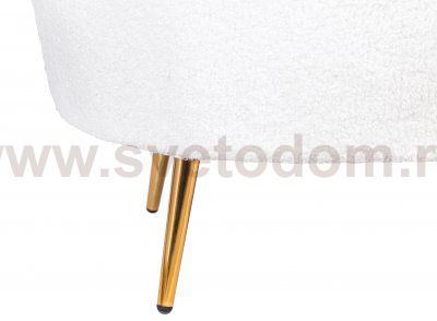 Низкое кресло Pearl MAK interior 7LV29040-BU Белый