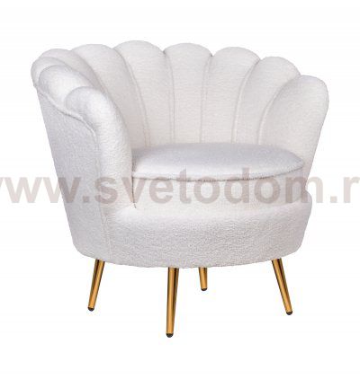 Низкое кресло Pearl MAK interior 7LV29040-BU Белый