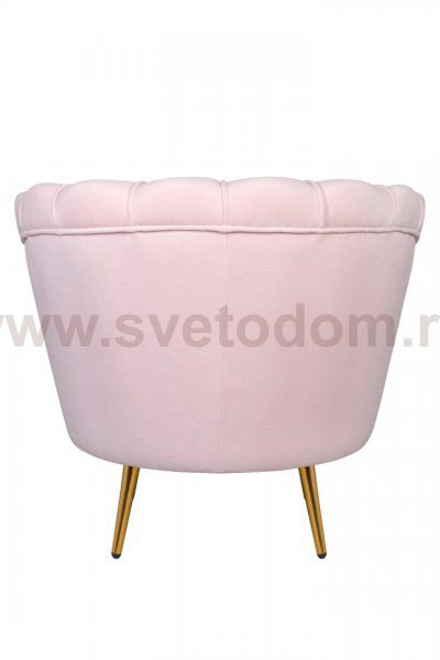 Низкое кресло Pearl Pink V2 MAK interior 7LV29040-PI Розовый