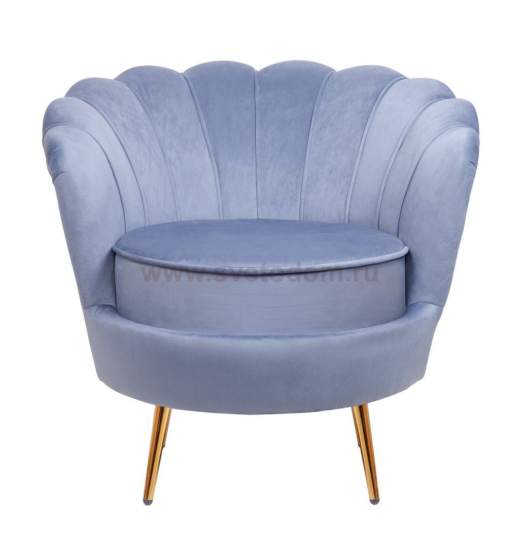 Низкое кресло Pearl Sky MAK interior 7LV29040-S Синий