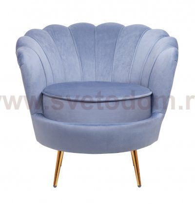 Низкое кресло Pearl Sky MAK interior 7LV29040-S Синий