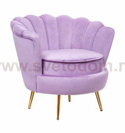 Низкое кресло Pearl Purple MAK interior 7LV29040-V Фиолетовый