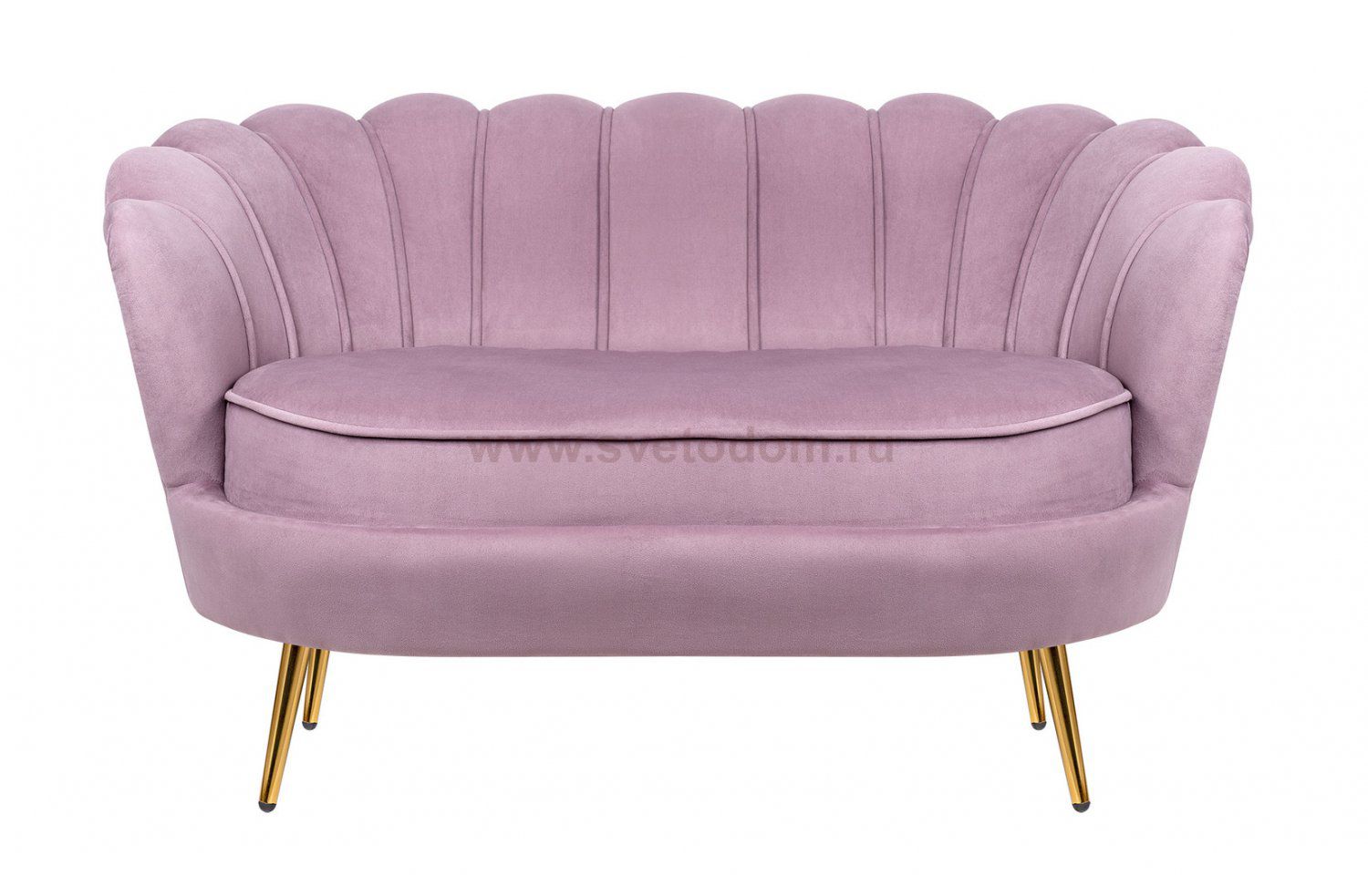 Дизайнерский двухместный диван Pearl Double Pink MAK interior 7LV29042-25 Розовый