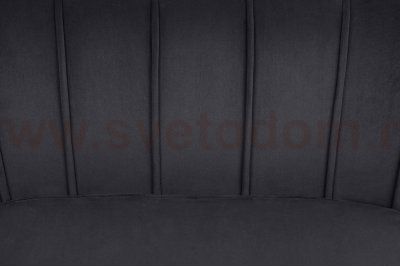 Дизайнерский двухместный диван Pearl Double Black MAK interior 7LV29042-B Черный