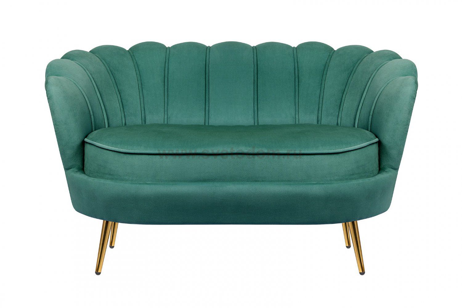 Дизайнерский двухместный диван Pearl Double Green V2 MAK interior 7LV29042-GRE Зеленый