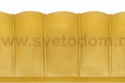 Дизайнерский двухместный диван Pearl Double Yellow MAK interior 7LV29042-YL Желтый