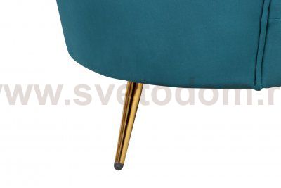 Диван Pearl Triple Marine Velvet MAK interior 7LV29043-27 Сине-зеленый