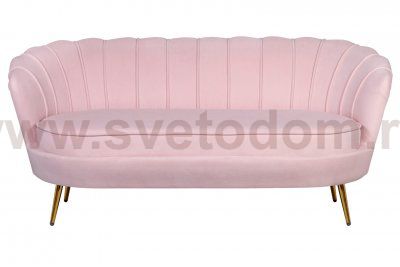 Дизайнерский диван Pearl Triple Pink MAK interior 7LV29043-PI Розовый