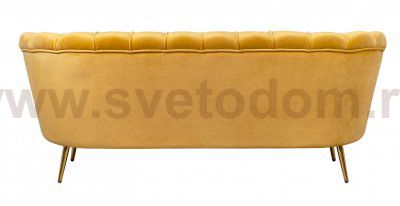 Дизайнерский диван Pearl Triple Yellow MAK interior 7LV29043-YL желтый