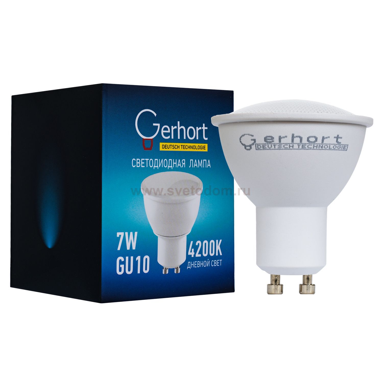 Экономсвет 7W GERHORT GU10 LED 4200K GU10