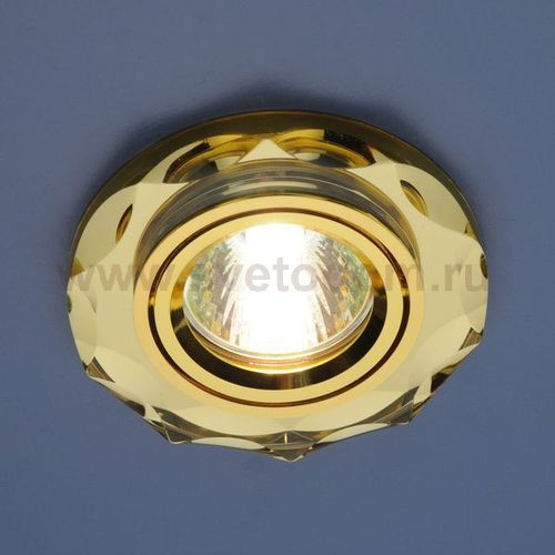 Светильник Elektrostandard 800-2 YL-GD зеркальный/золото