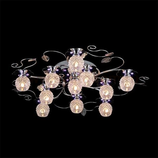 Светильник Eurosvet 80003/11 хром/синий+красный+фиолетовый