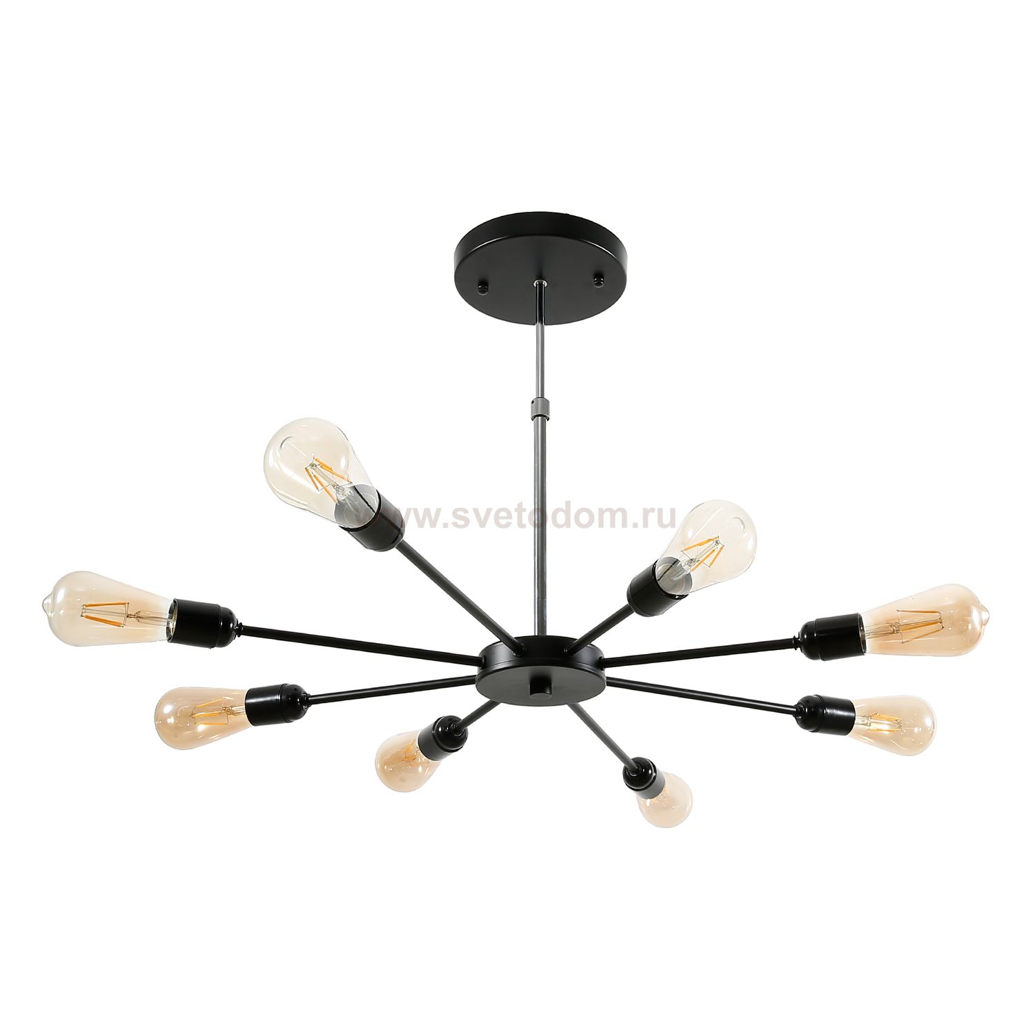 Люстра ЭкономСвет 80008/8BK