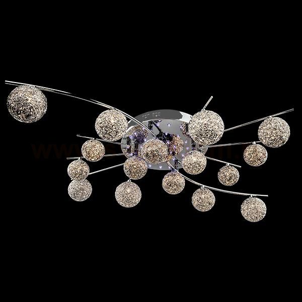 Светильник Eurosvet 80009/16 хром/синий+красный+фиолетовый