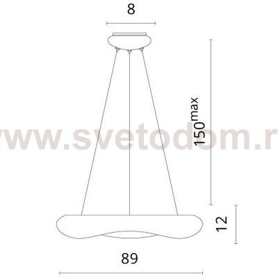 Светильник светодиодный Divinare 8003/91 SP-1 LEVITA