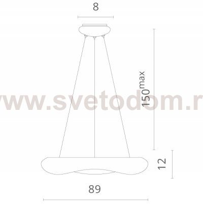 Светильник светодиодный Divinare 8003/91 SP-1 LEVITA