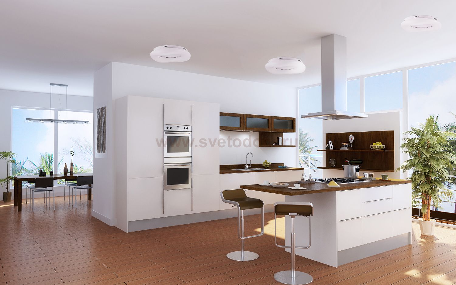 Светильник потолочный Divinare 8003/46 PL-1 LEVITA