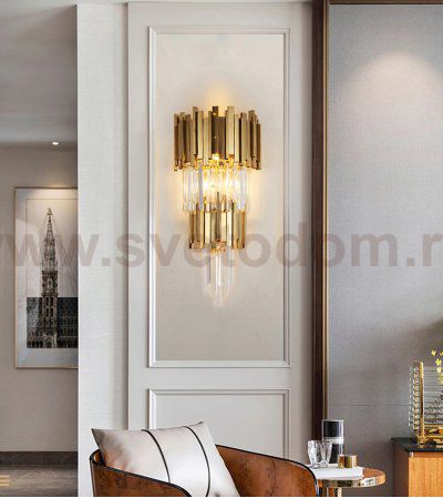 Настенный светильник Delight 8005W/S gold