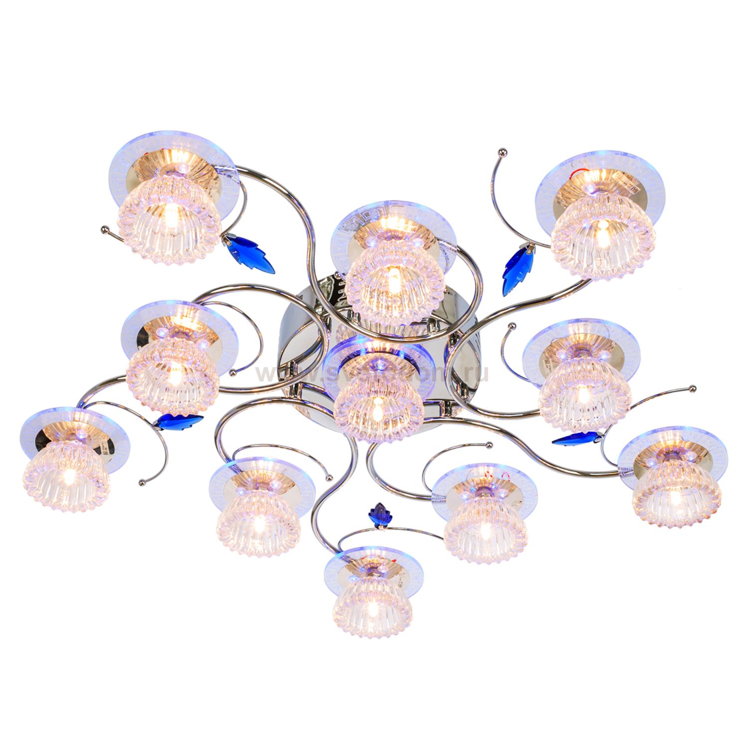 Светильник ЭкономСвет 8006/11CR RC RBPLED