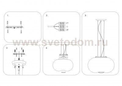 Люстра подвесная Lightstar 801040 Meringe