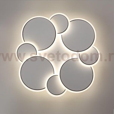 8011/80CL LEDIO LN25 белый, хром/белый металл/акрилл Потолочный светильник LED 80W 220V 3000-6000K BRIDGE