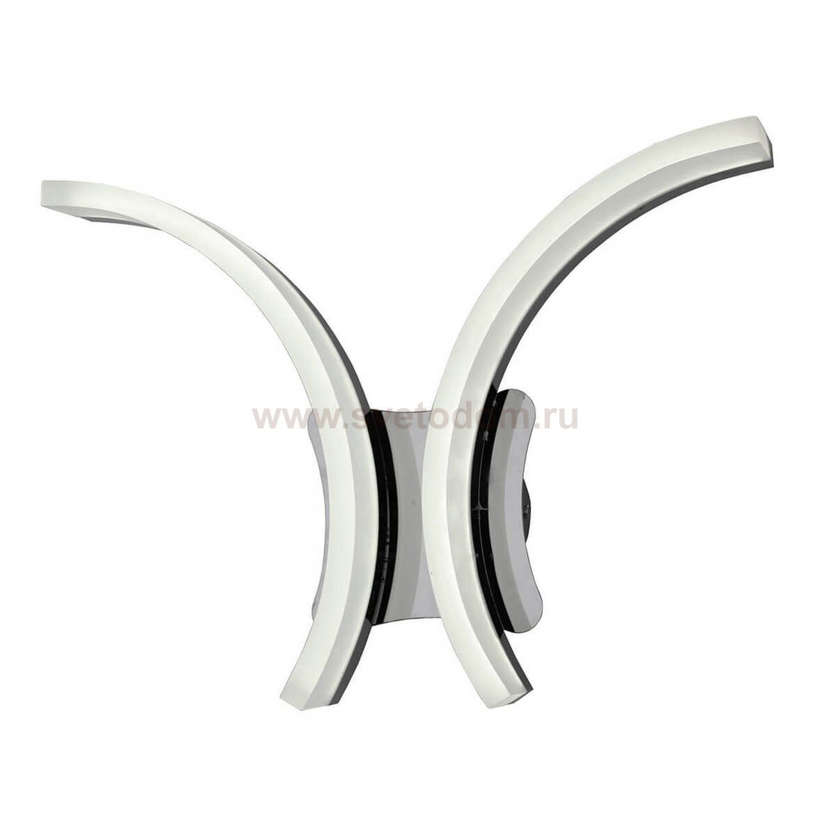 Светильник бра ФЕЙЕРВЕРК хром w40*30 h11 Led 24W (4000K) Kink light 8012