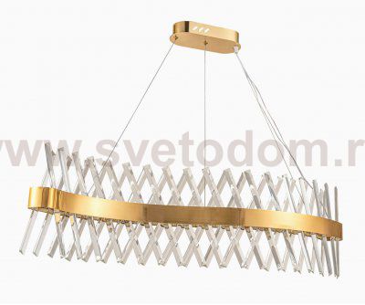 Люстра Sunwave MAK interior 8015-12+6 Золотой, стекло
