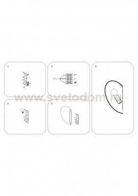 Светильник бра Lightstar 801600 Sferetta