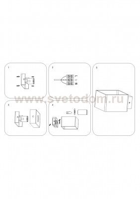 Светильник бра Lightstar 801612 Pezzo