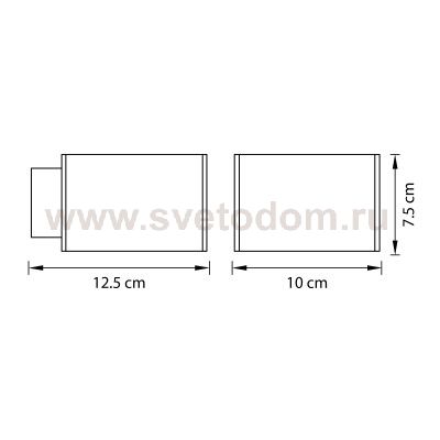 Светильник бра Lightstar 801613 Pezzo