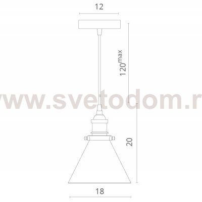 Светильник подвесной Divinare 8018/01 SP-1 LUCIA