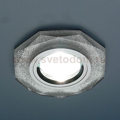 Светильник Elektrostandard 8020 BR SL серебряный блеск