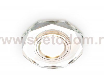 Светильник точечный Ambrella 8020 CL хром MR16 D90 mm ORGANIC SPOT