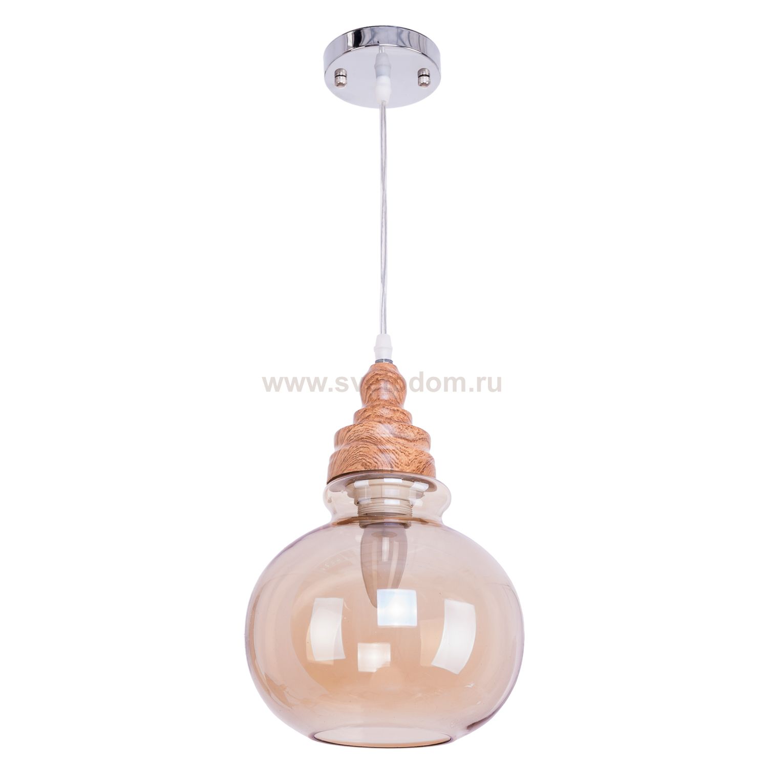 Потолочный светильник лофт Экономсвет 8020/1AMBER