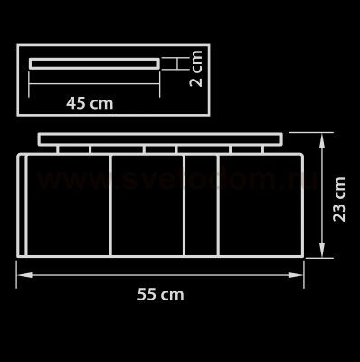 Люстра потолочная Lightstar 802071 Nubi ondoso