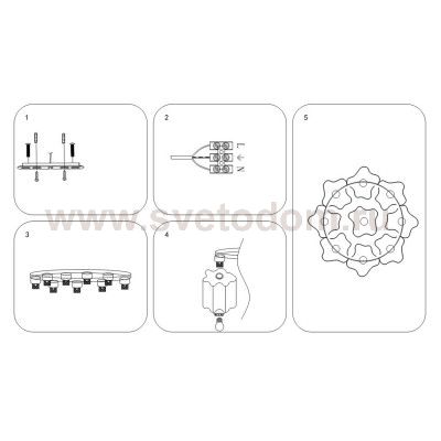 Люстра потолочная Lightstar 802090 Nubi