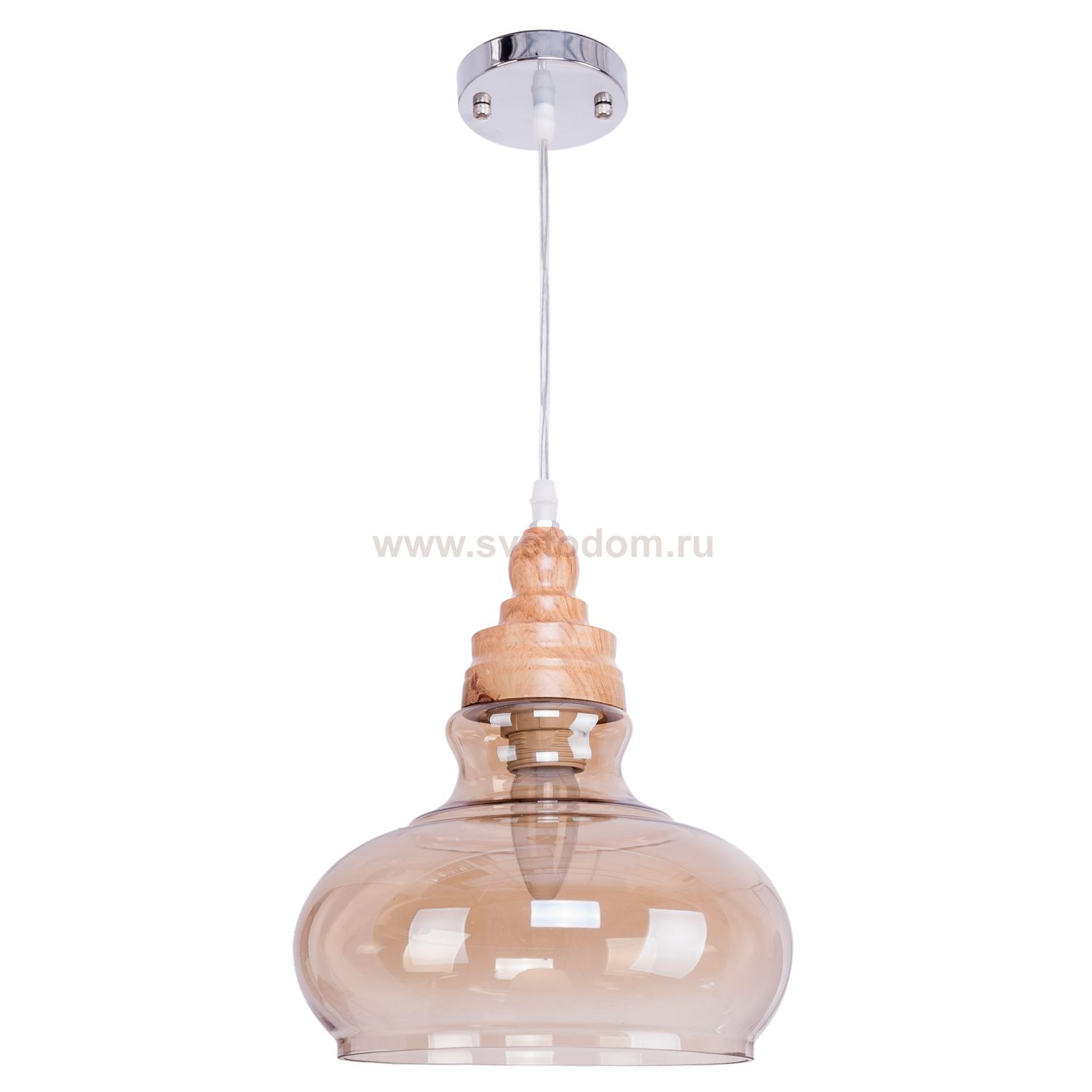 Потолочный светильник лофт Экономсвет 8021/1AMBER