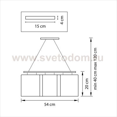 Люстра подвесная Lightstar 802130 Nubi