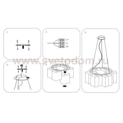 Люстра подвесная Lightstar 802160 Nubi