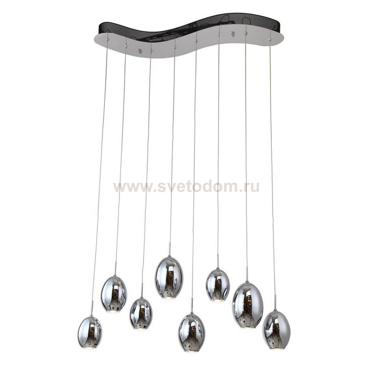 Подвесной светильник МЕТЕОРИТ хром w70*30 h120 Led 24W (4000K) Kink light 8024