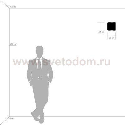 Светильник бра Lightstar 802610 Nubi