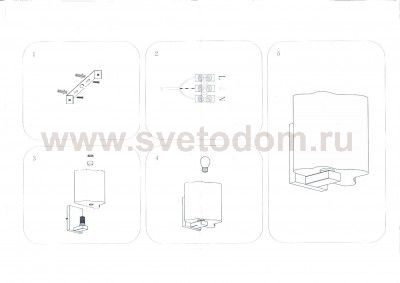 Светильник бра Lightstar 802611 Nubi ondoso