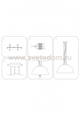 Люстра подвесная Lightstar 803012 Cupola