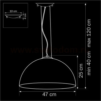 Люстра подвесная Lightstar 803014 Cupola