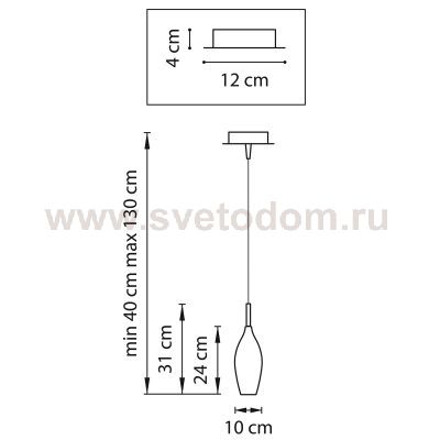 Подвесной светильник Lightstar 803020 Pentola