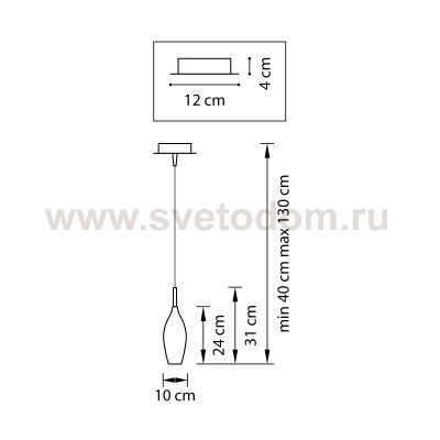 Подвесной светильник Lightstar 803021 Pentola